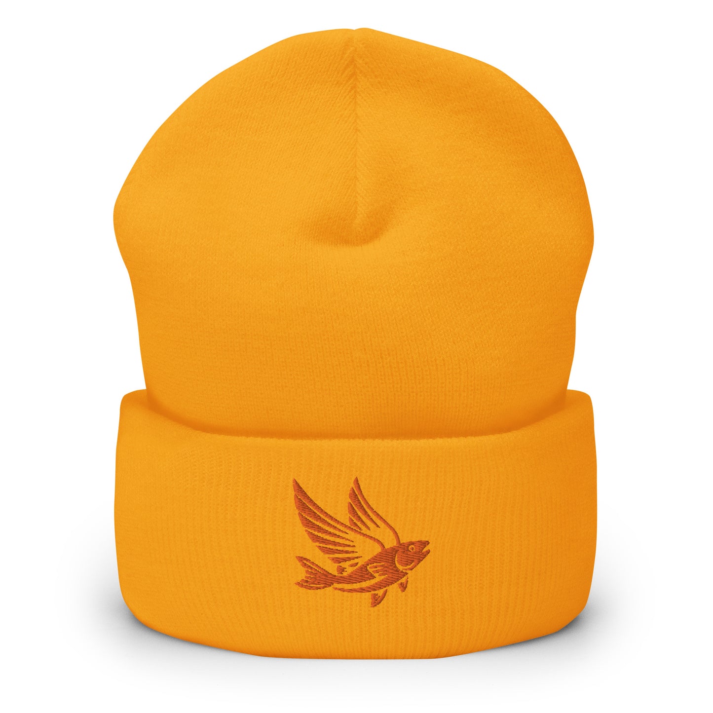Orange Flying Fish Beanie