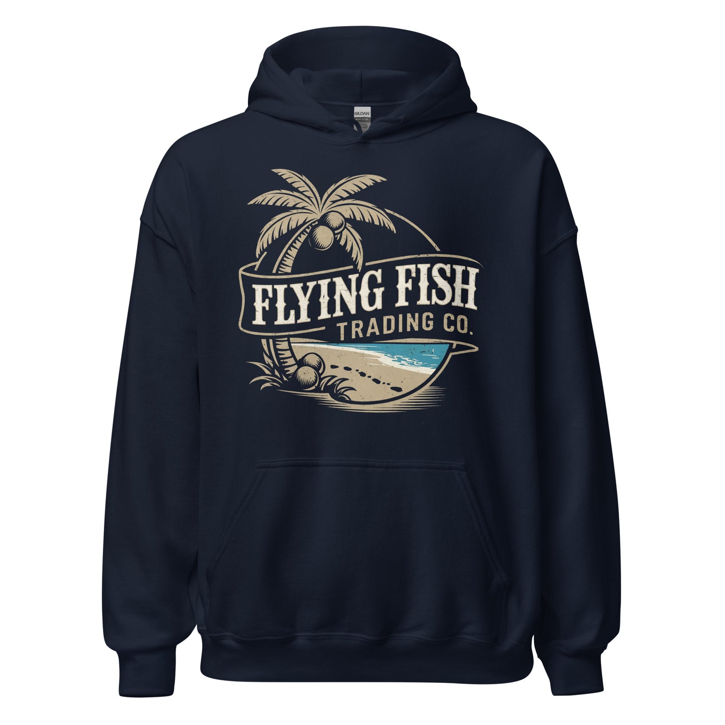 Men's Retro Beach Walk Hoodie
