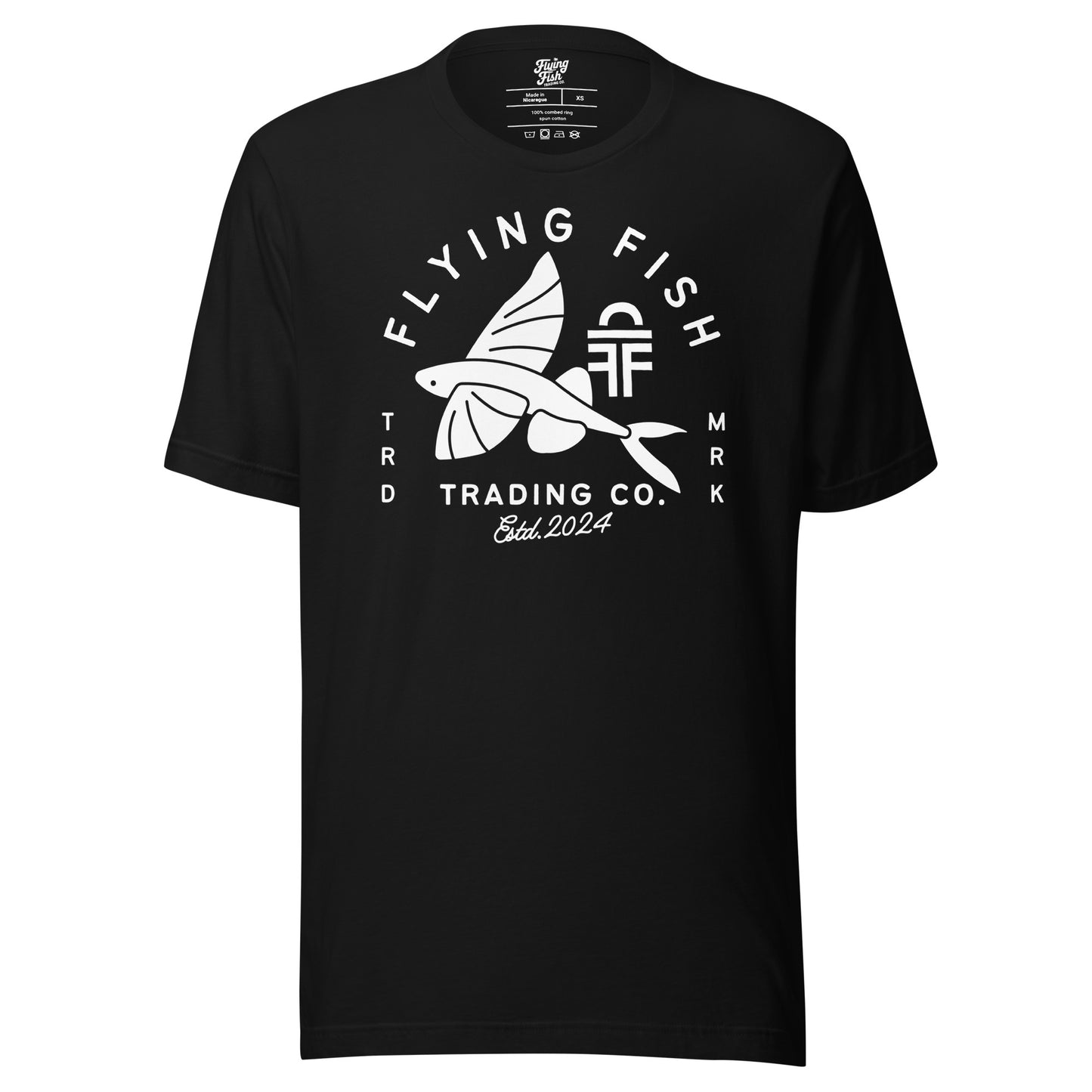 Men's Flying Fish Tee (white)