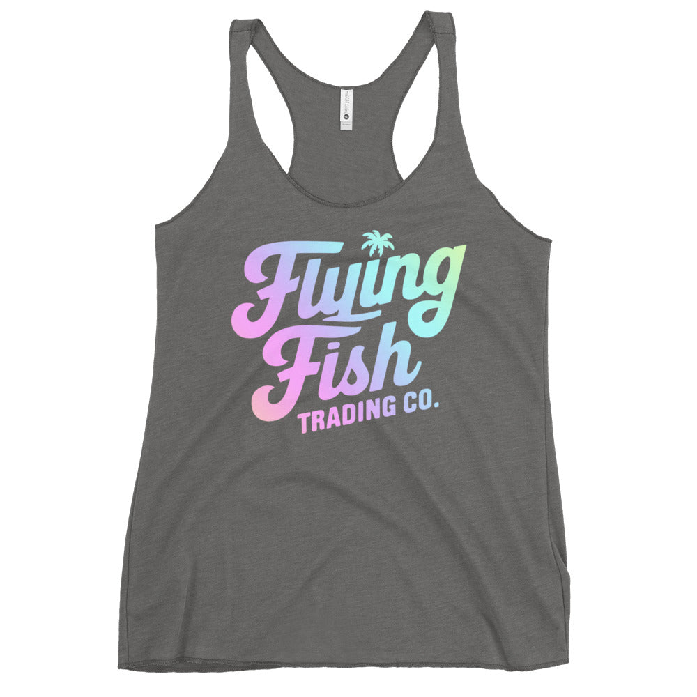 Women's FFTC Rainbow (light) Logo Singlet