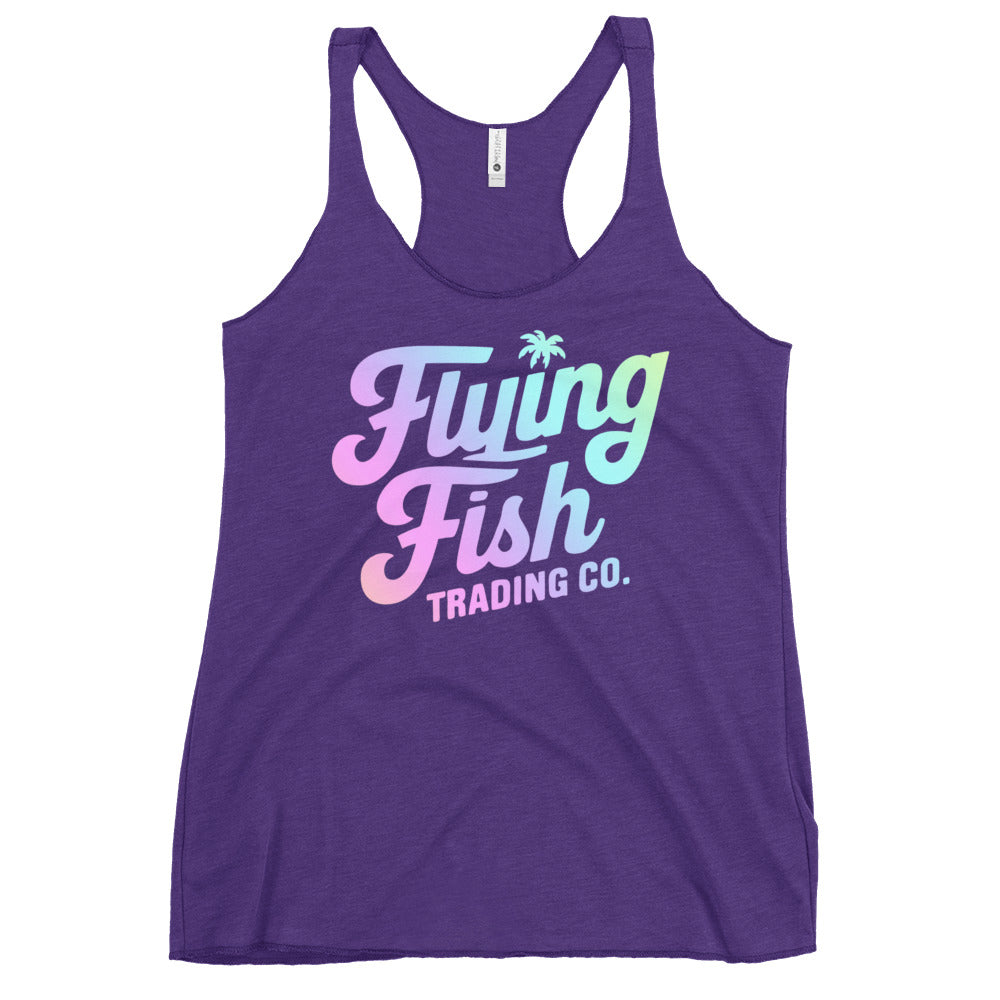 Women's FFTC Rainbow (light) Logo Singlet