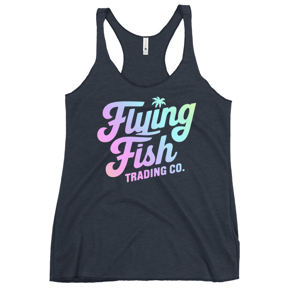 Women's FFTC Rainbow (light) Logo Singlet