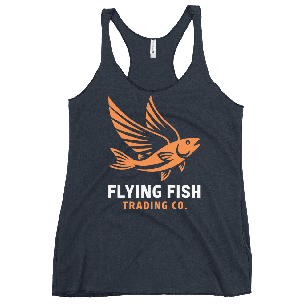 Women's Orange Flying Fish Singlet
