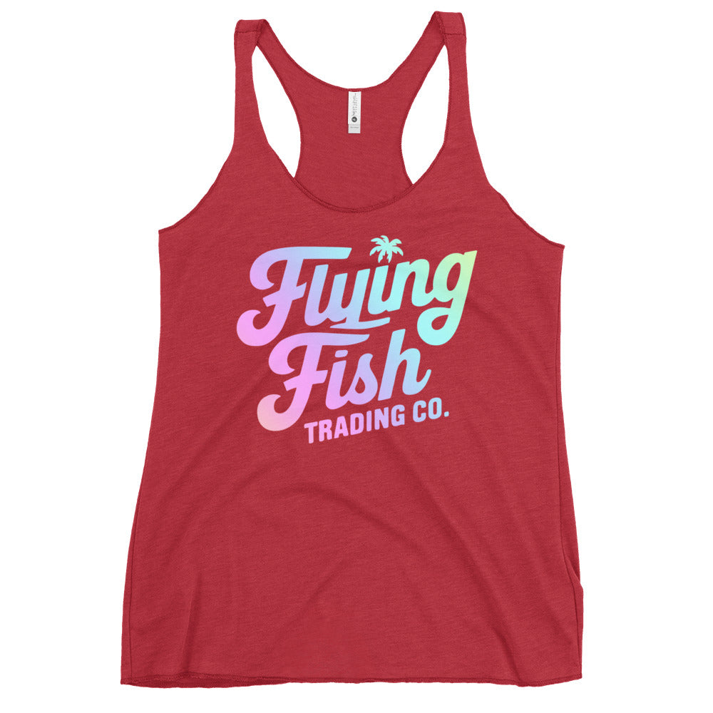 Women's FFTC Rainbow (light) Logo Singlet
