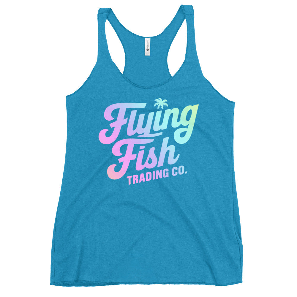 Women's FFTC Rainbow (light) Logo Singlet