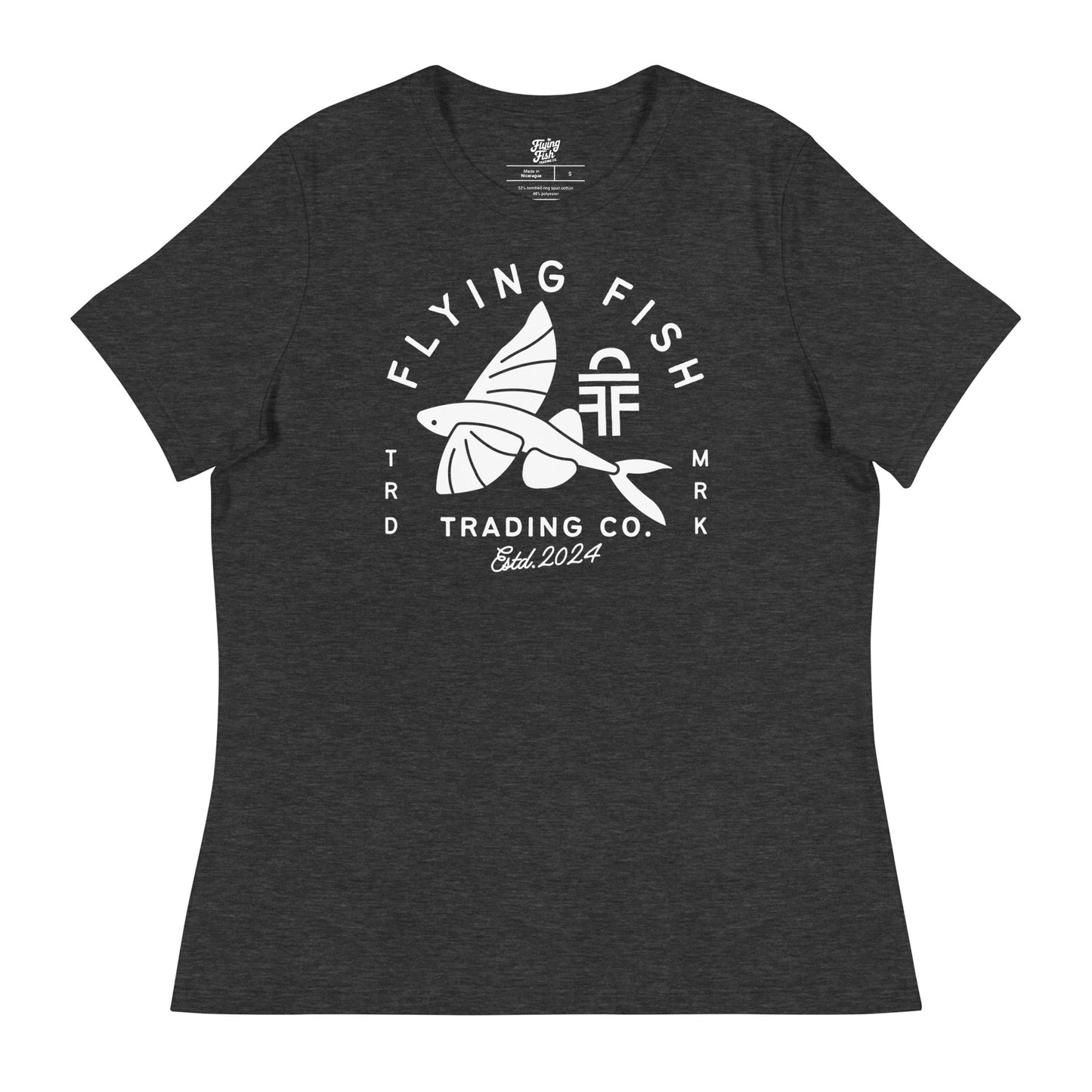 Women's Flying Fish Tee (white)