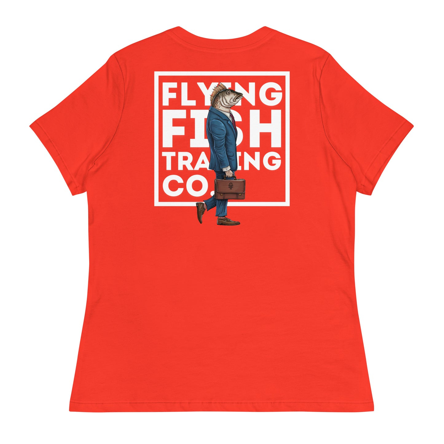 Women's Business Fish Tee