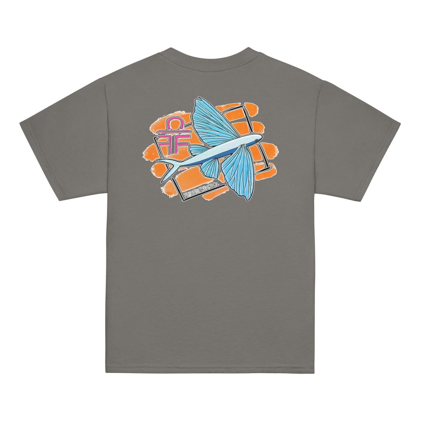 Kid's Flying Fish Sketch Tee