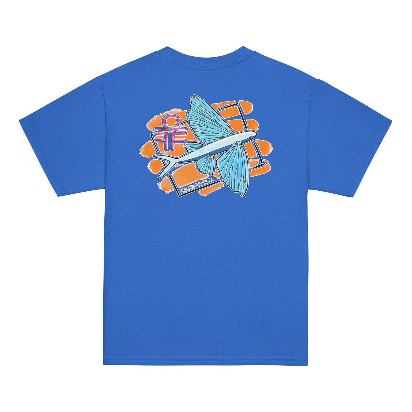 Kid's Flying Fish Sketch Tee
