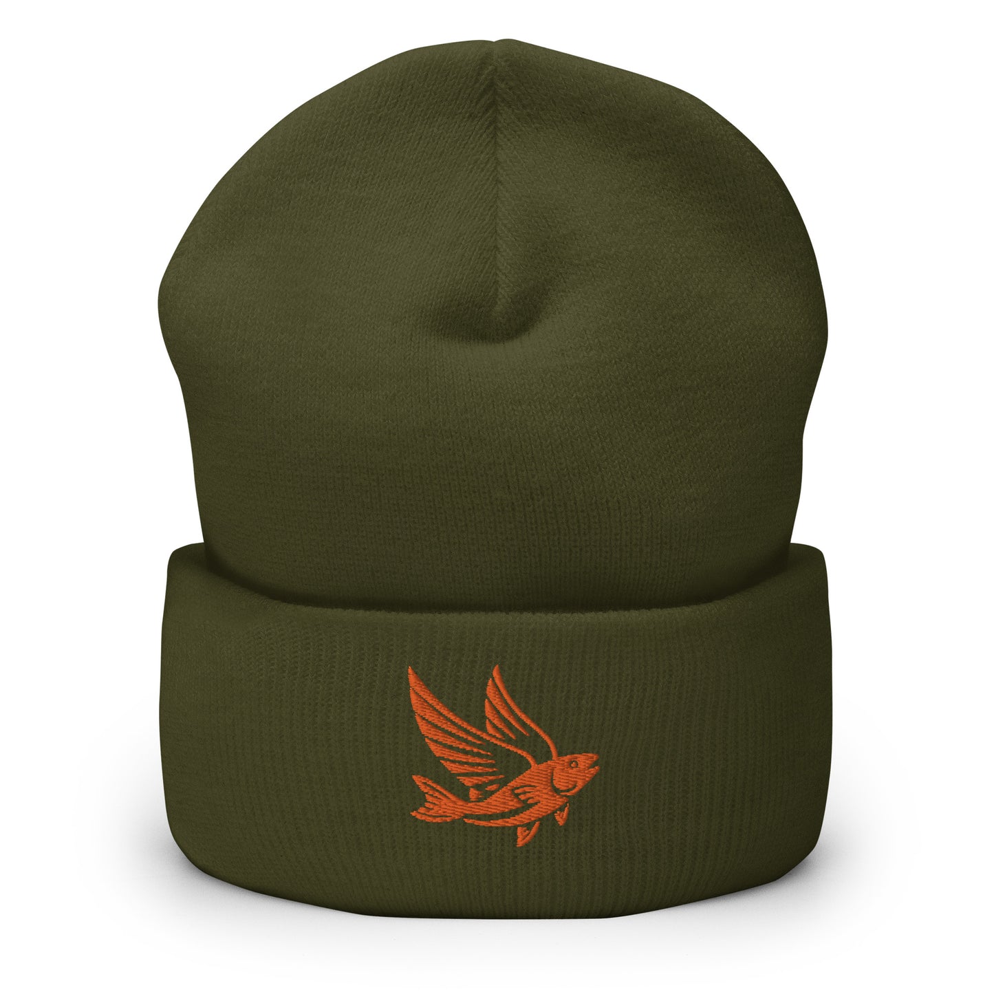 Orange Flying Fish Beanie
