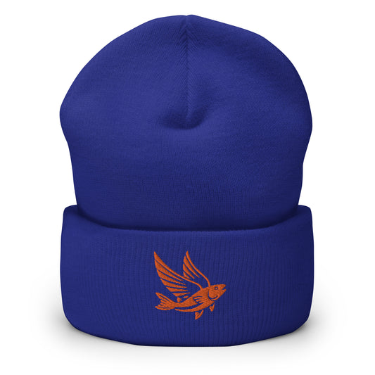 Orange Flying Fish Beanie