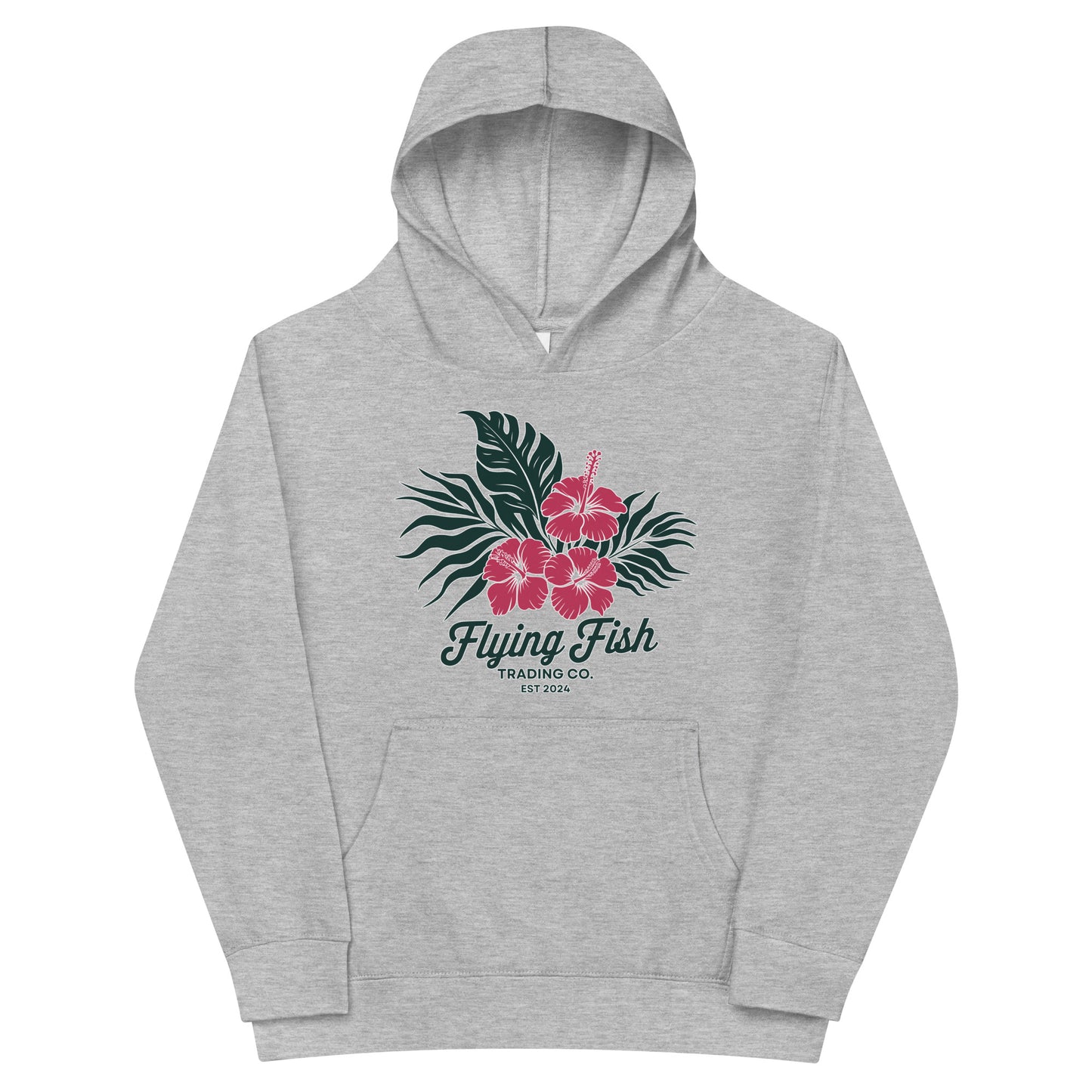 Kid's Hibiscus Hoodie