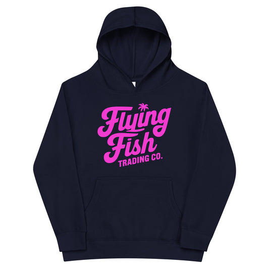 Kid's FFTC Pink Logo Hoodie