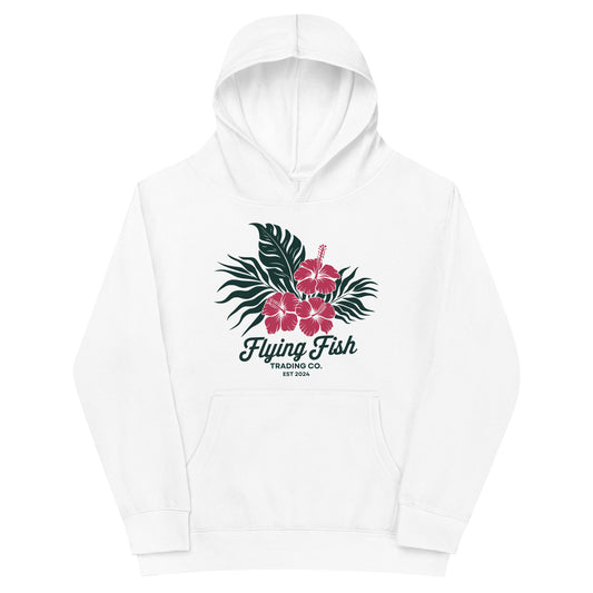 Kid's Hibiscus Hoodie