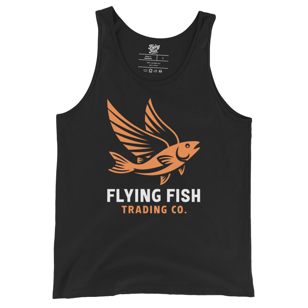 Singlets Fish Men's Orange Flying Fish Singlet – Flying Fish Trading Co.