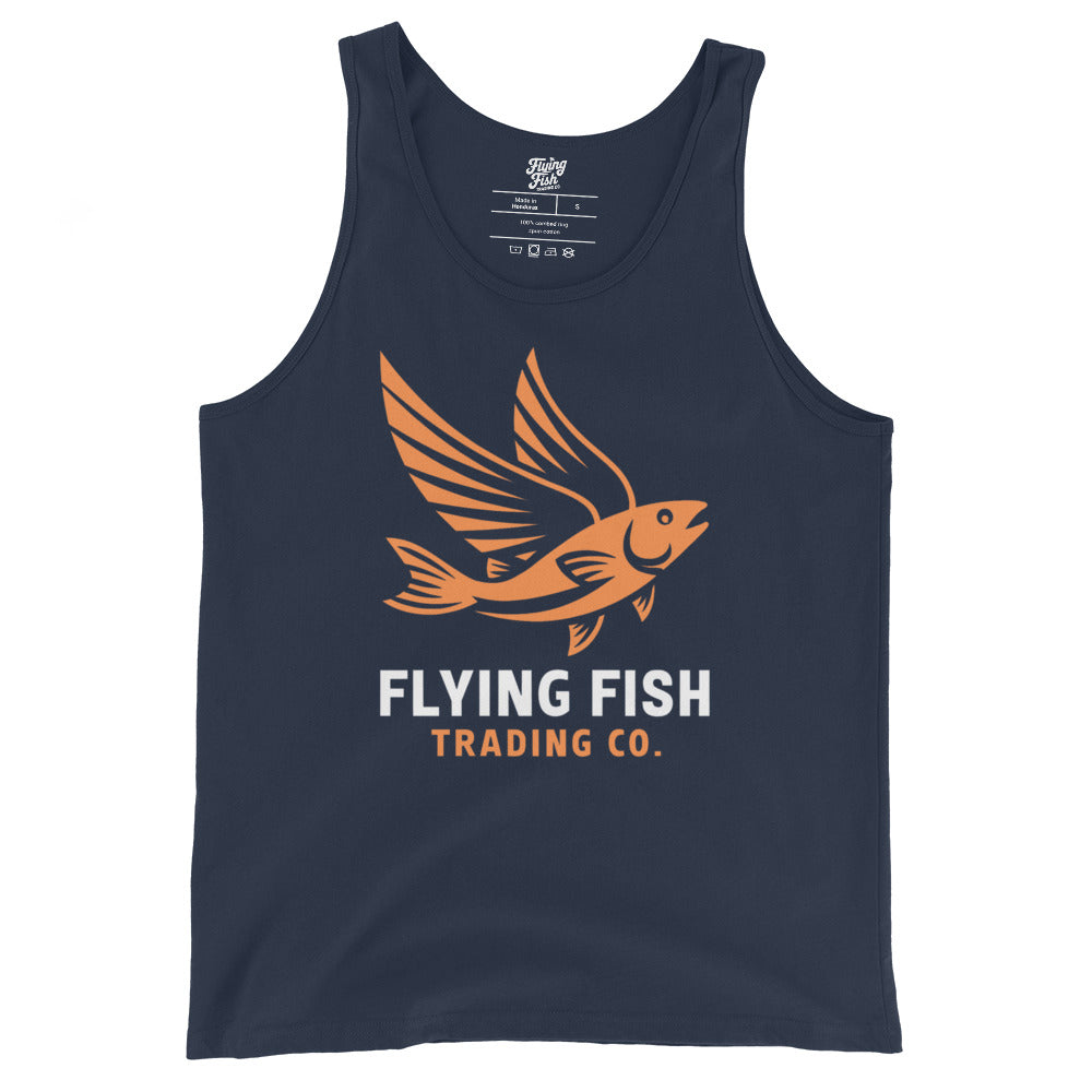 Men's Orange Flying Fish Singlet