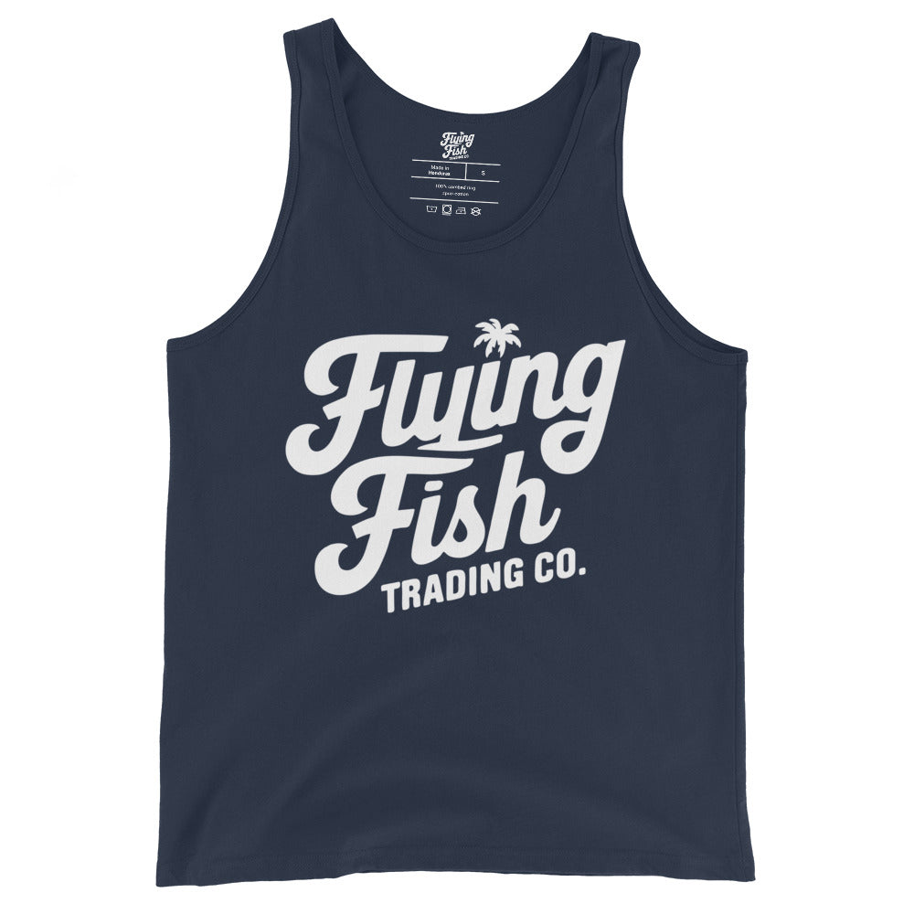 Men's FFTC White Logo Singlet