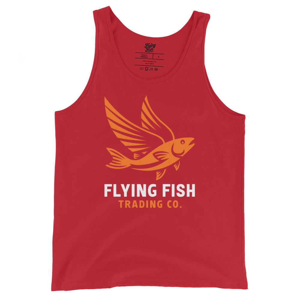 Men's Orange Flying Fish Singlet