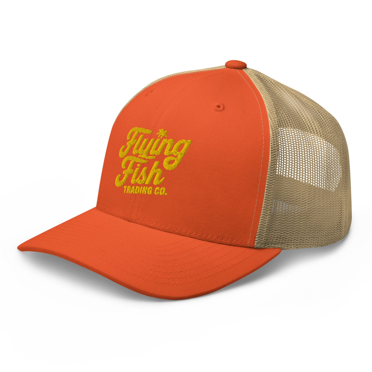 FFTC Yellow Logo Trucker Cap