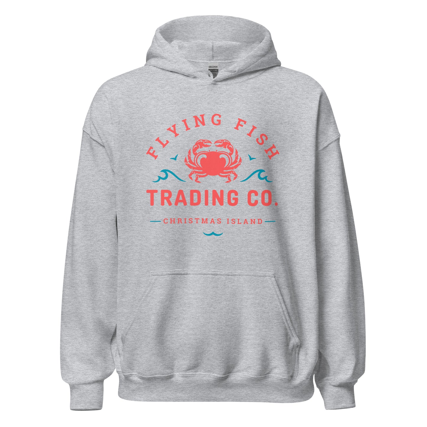 Men's Red Crab Hoodie