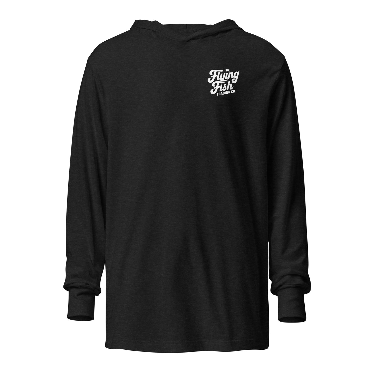 FFTC White Logo (minimalist) Hooded Long Sleeve Tee