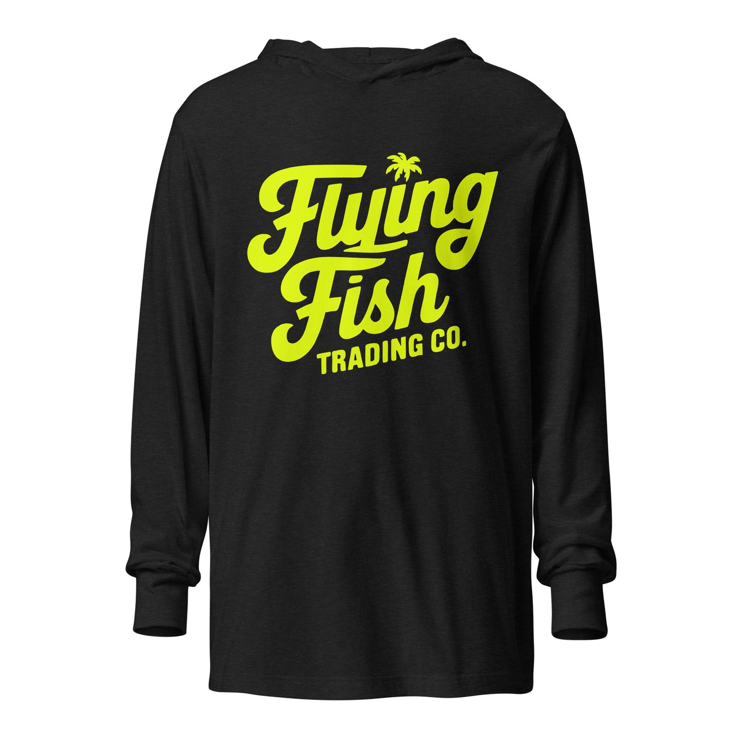 FFTC Yellow Logo Hooded Long Sleeve Tee