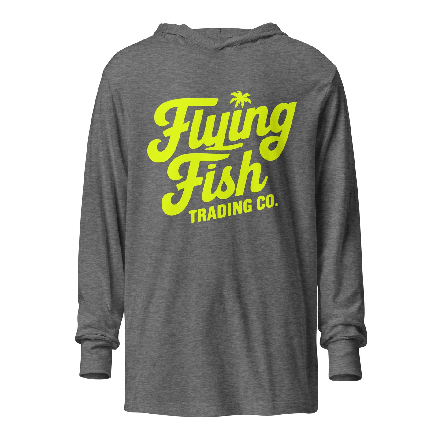 FFTC Yellow Logo Hooded Long Sleeve Tee