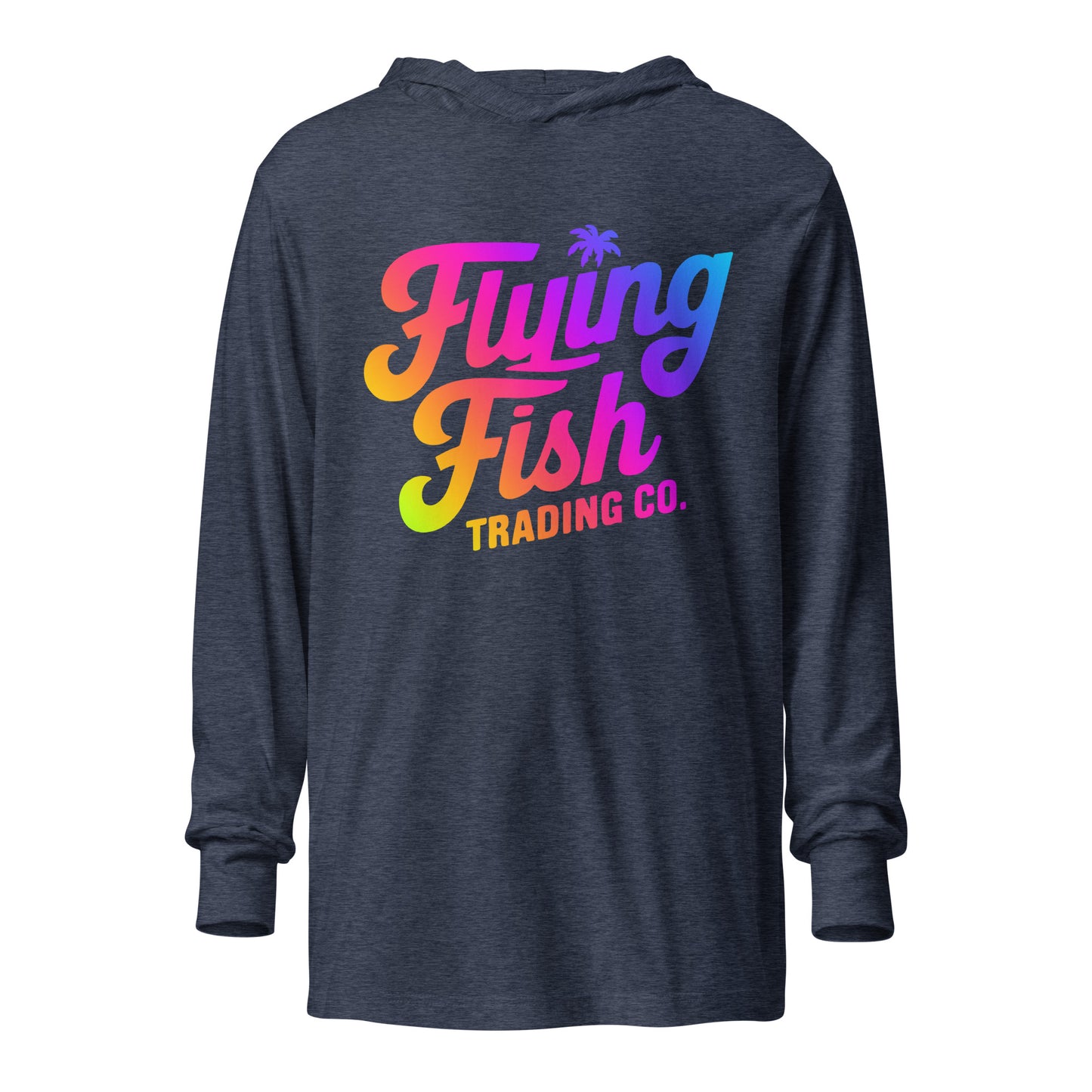 FFTC Rainbow Logo Hooded Long Sleeve Tee