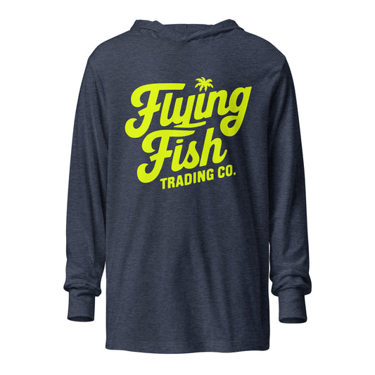 FFTC Yellow Logo Hooded Long Sleeve Tee