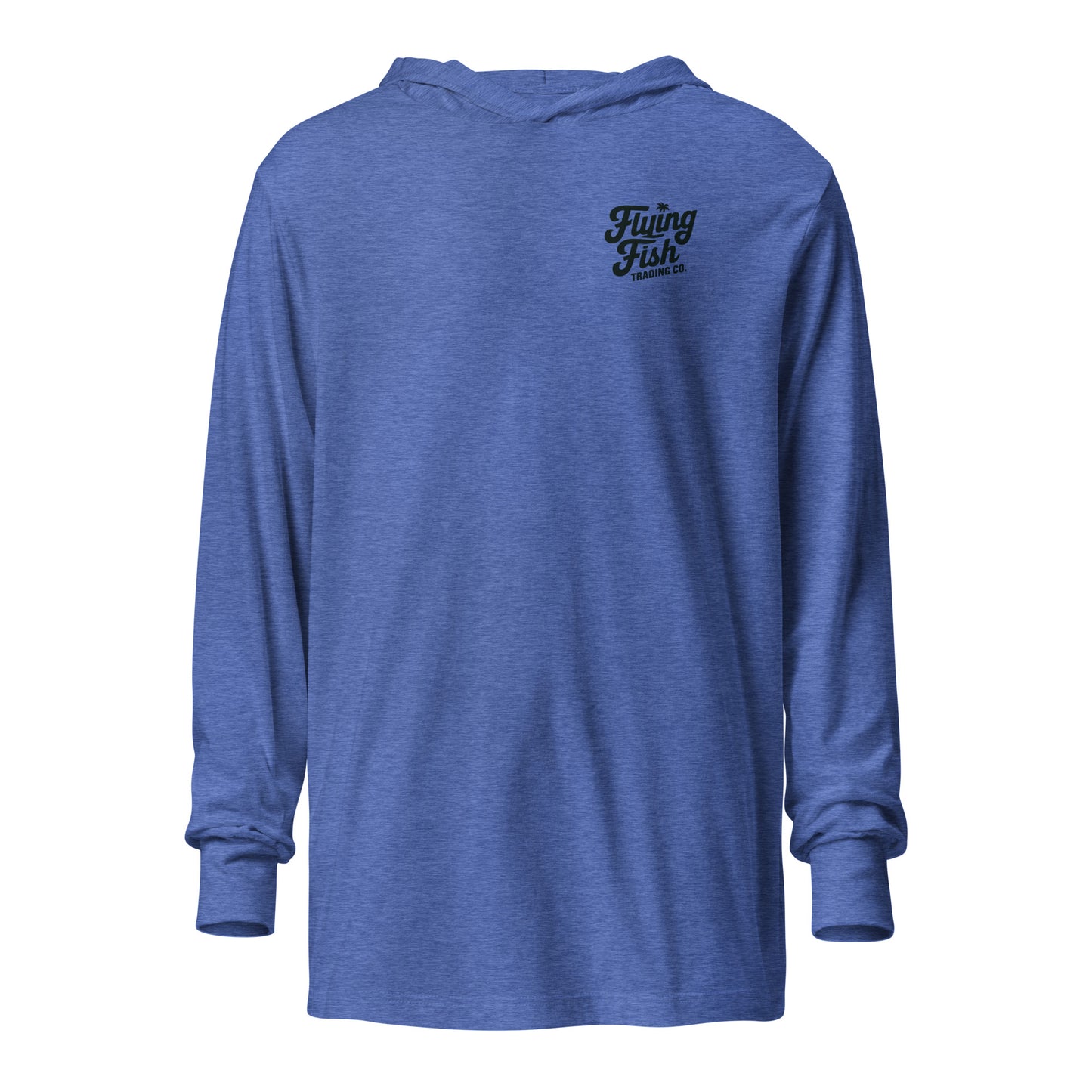 FFTC Black Logo (minimalist) Hooded Long Sleeve Tee