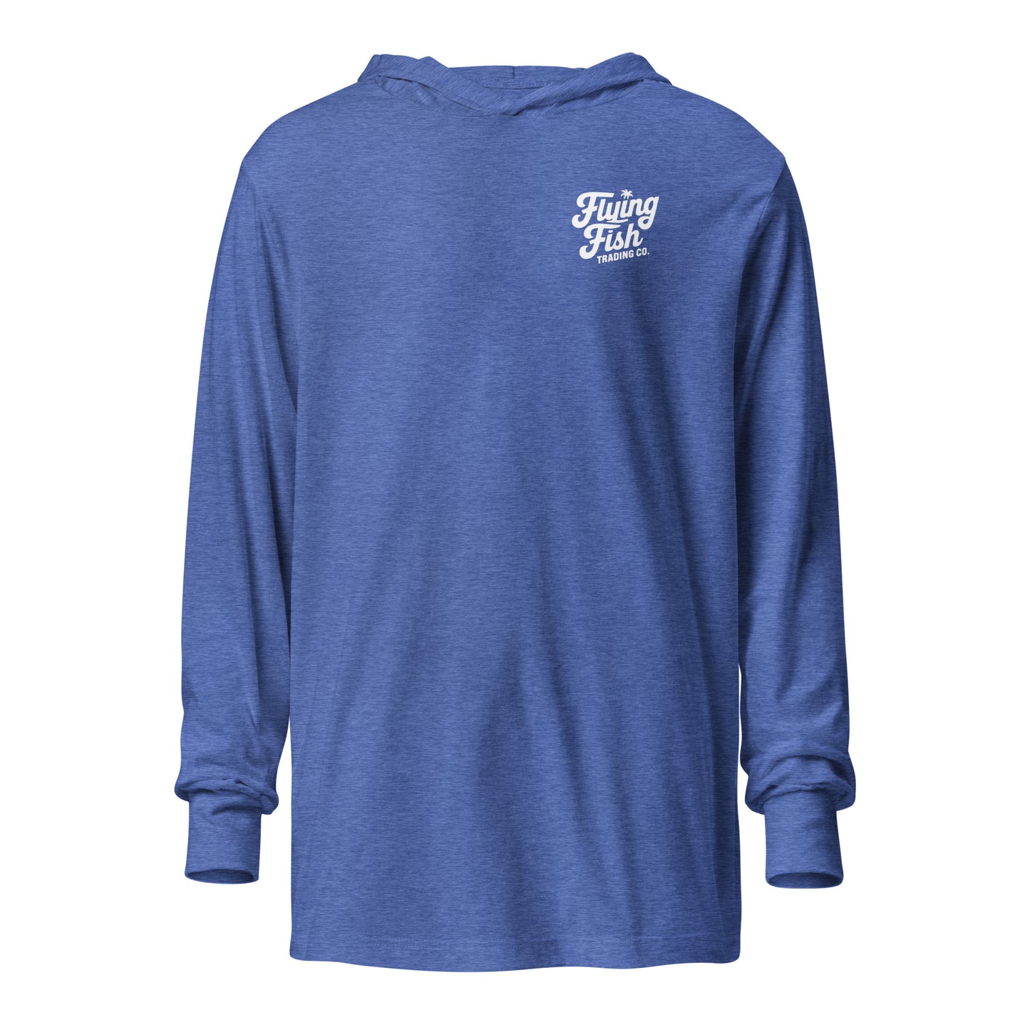 FFTC White Logo (minimalist) Hooded Long Sleeve Tee