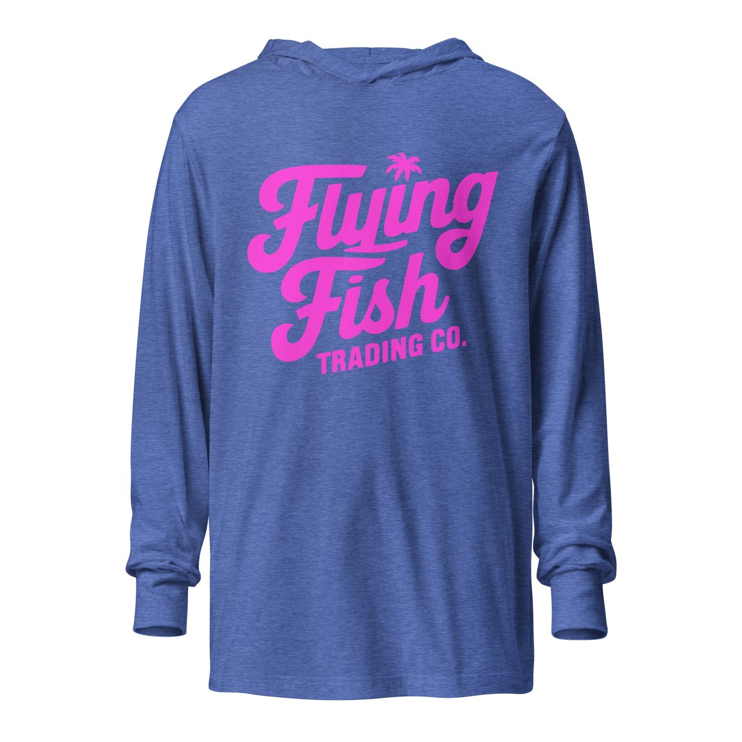 FFTC Pink Logo Hooded Long Sleeve Tee