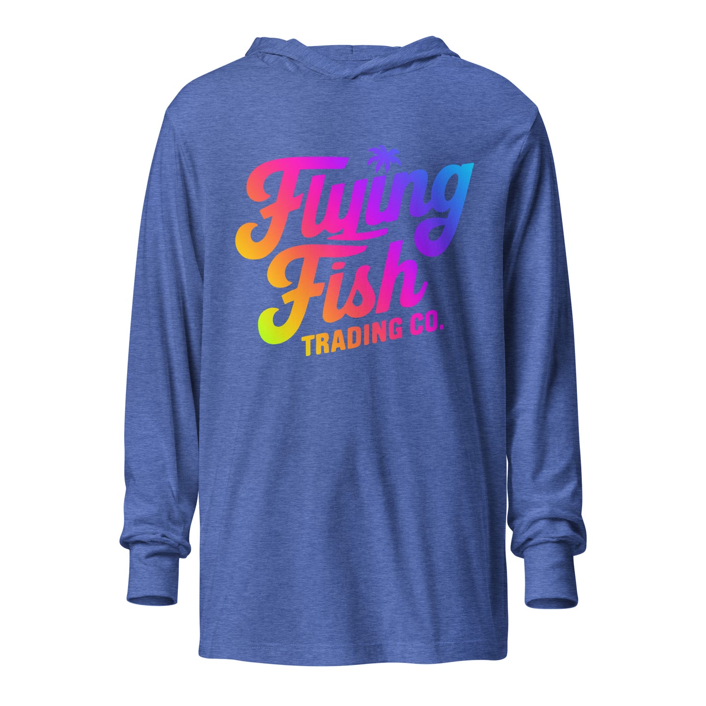 FFTC Rainbow Logo Hooded Long Sleeve Tee