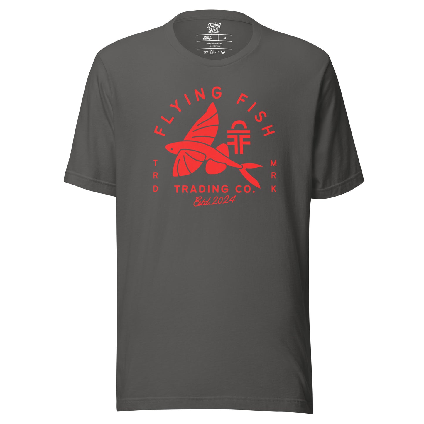 Men's Flying Fish Tee (red)