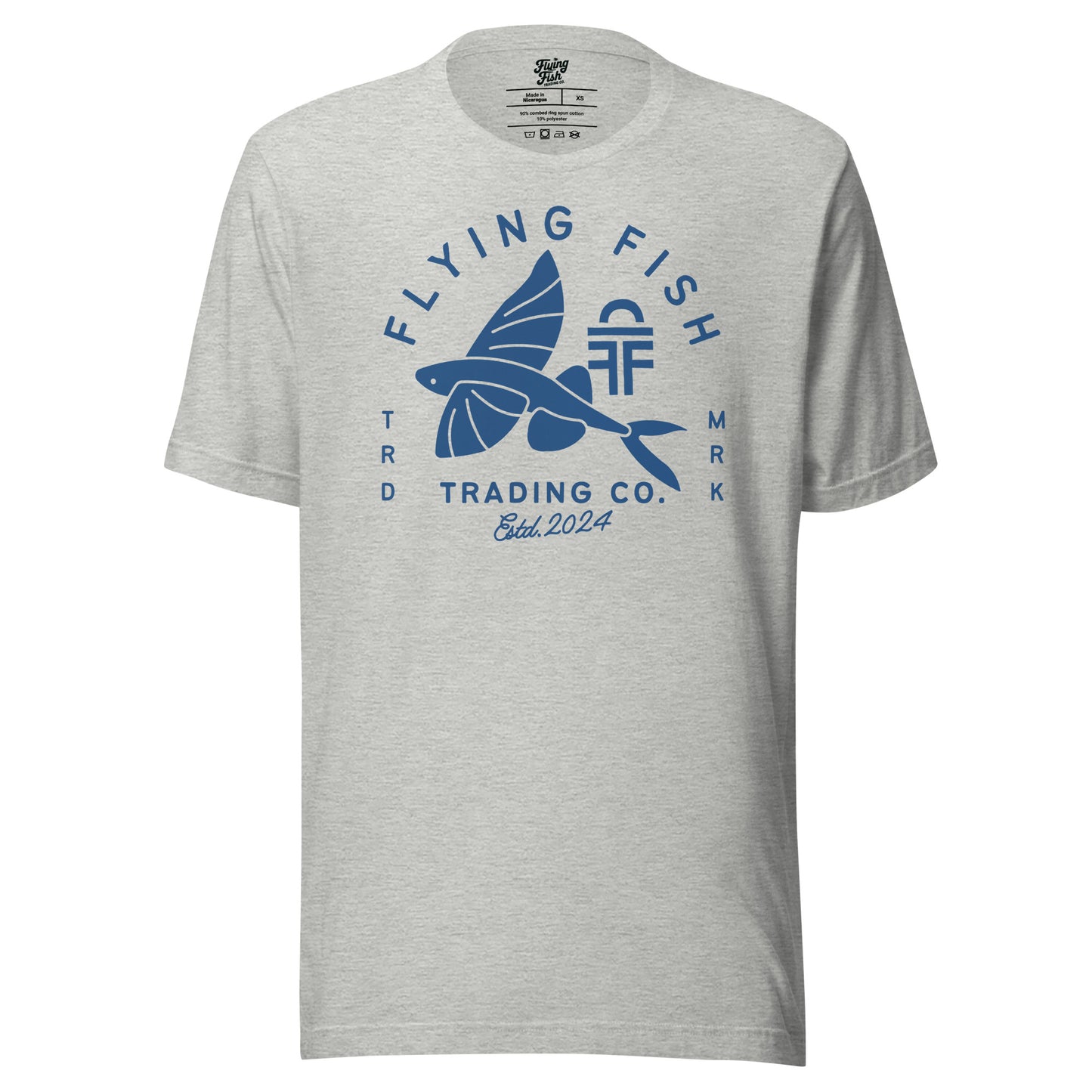 Men's Flying Fish Tee (blue)