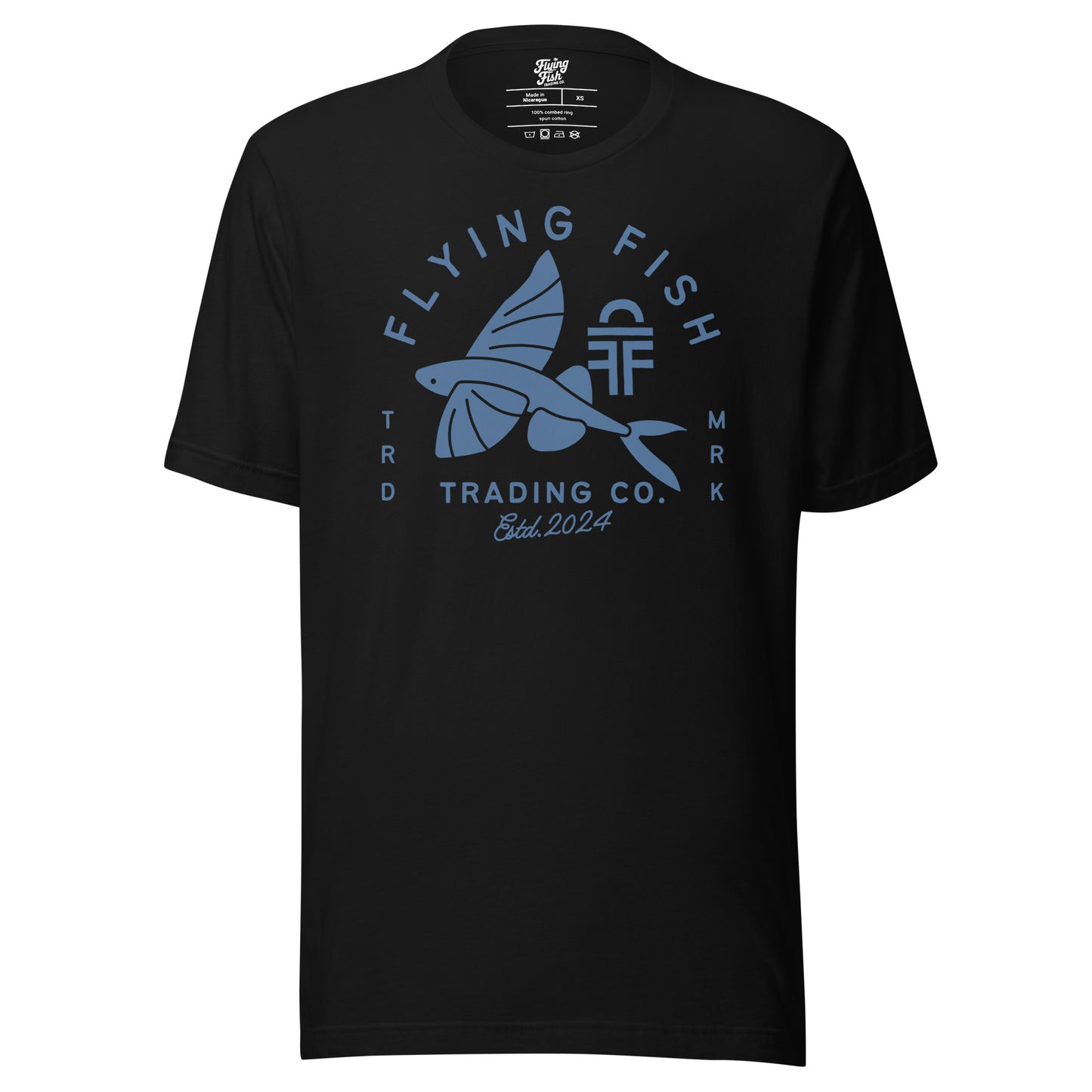 Men's Flying Fish Tee (blue)