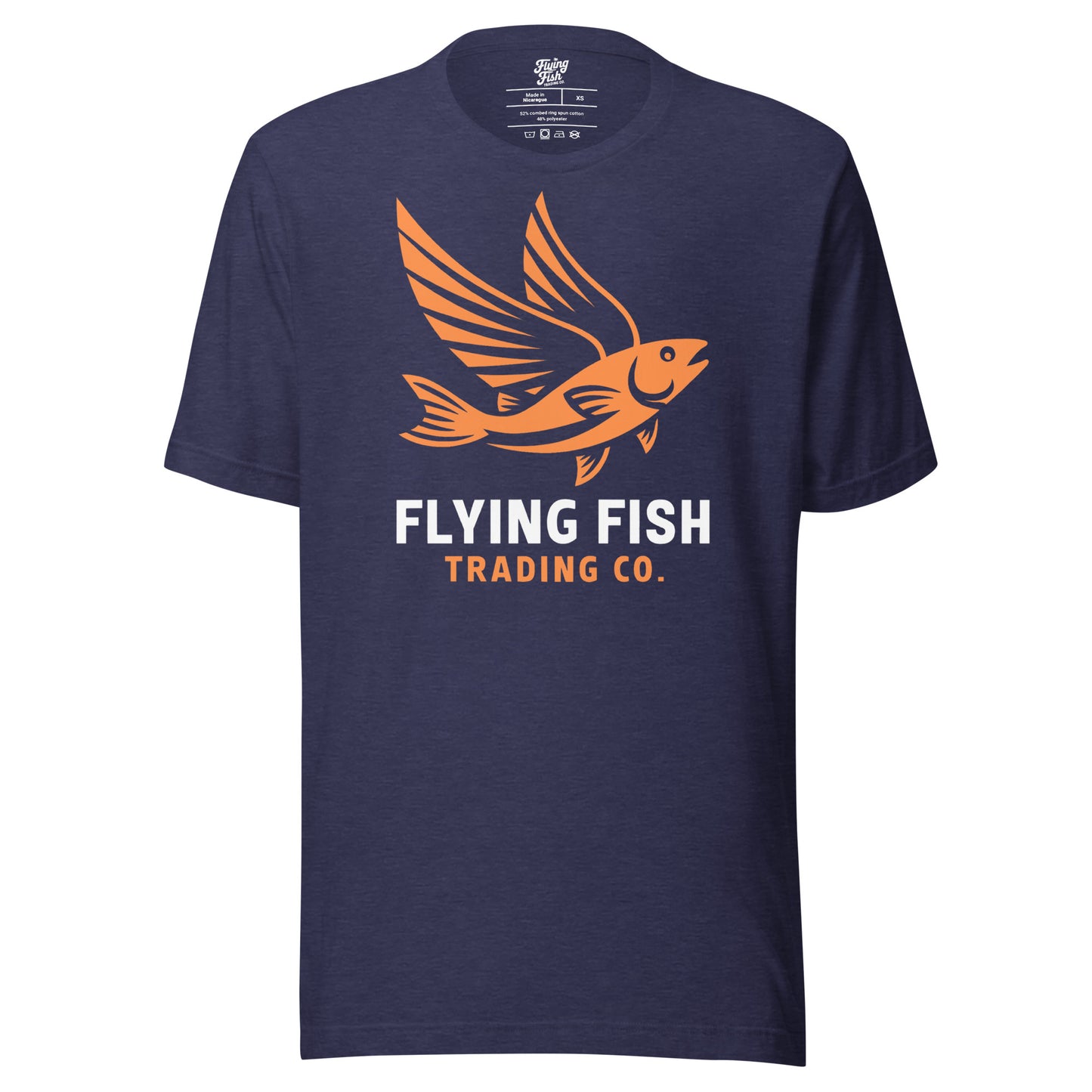 Men's Orange Flying Fish Tee