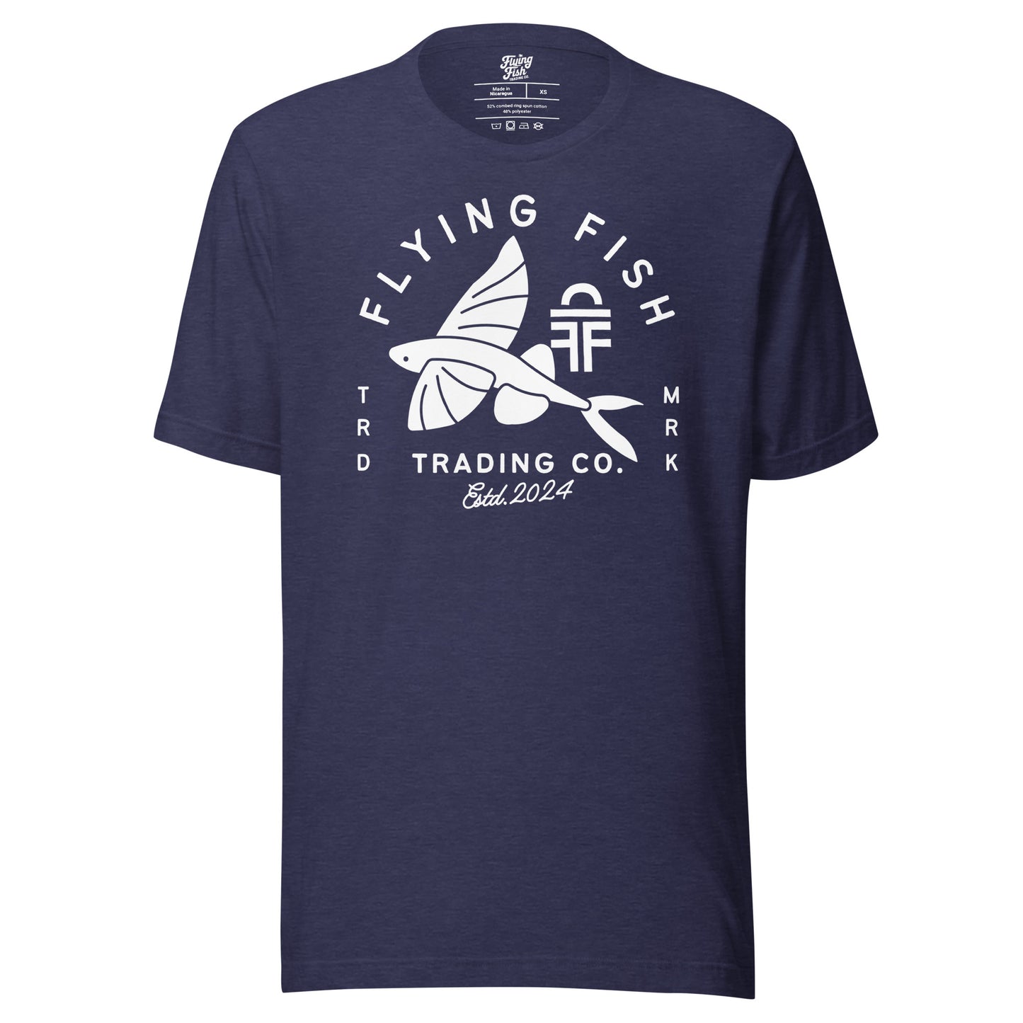 Men's Flying Fish Tee (white)
