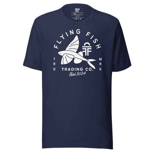 Men's Flying Fish Tee (white)