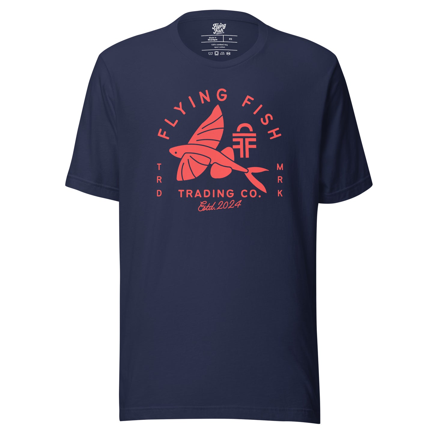 Men's Flying Fish Tee (red)
