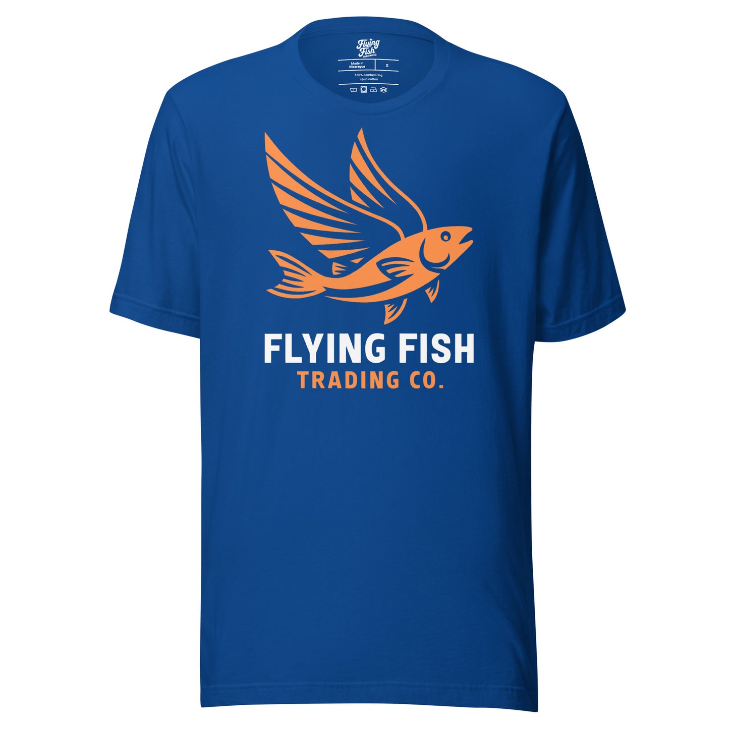 Men's Orange Flying Fish Tee
