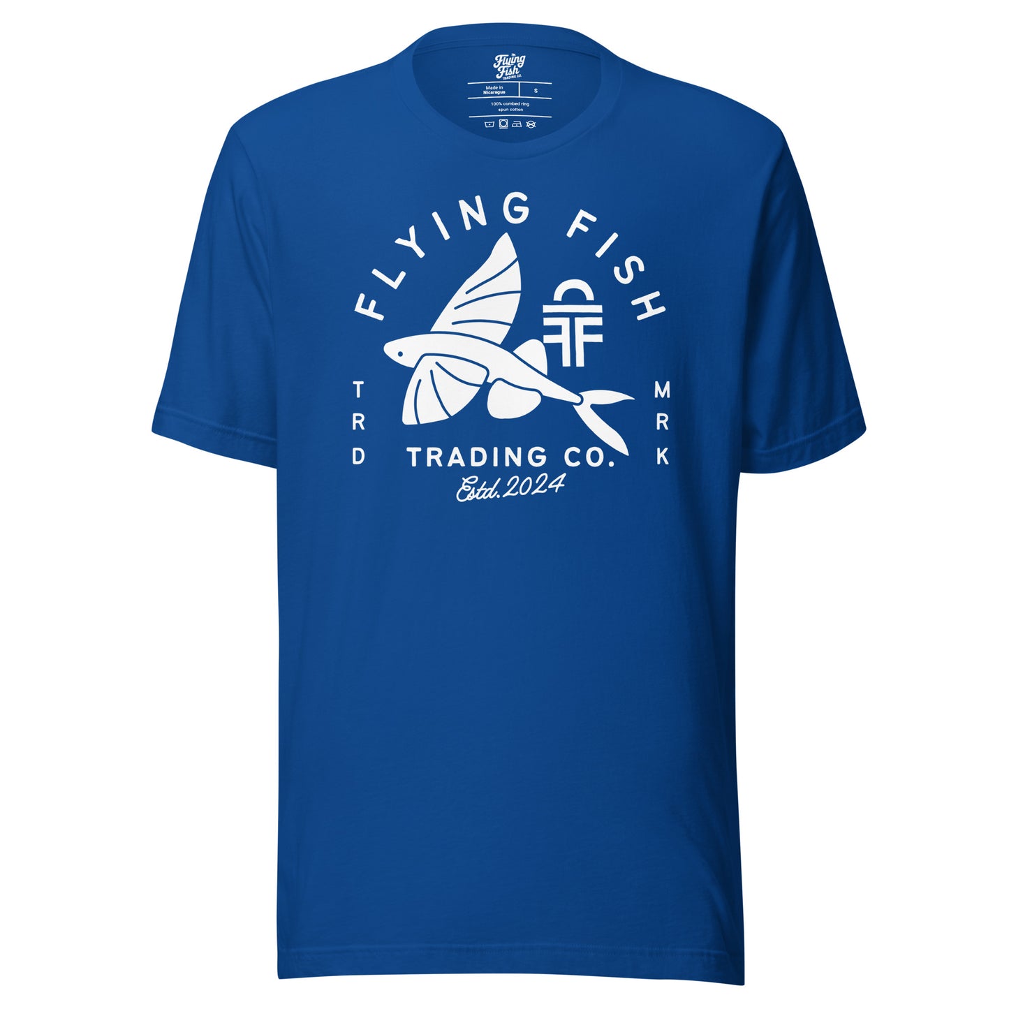 Men's Flying Fish Tee (white)