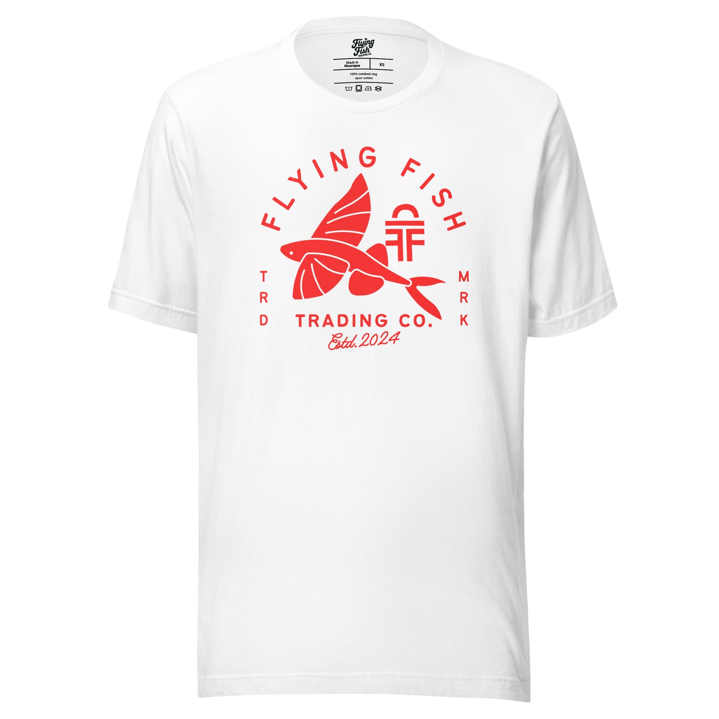 Men's Flying Fish Tee (red)