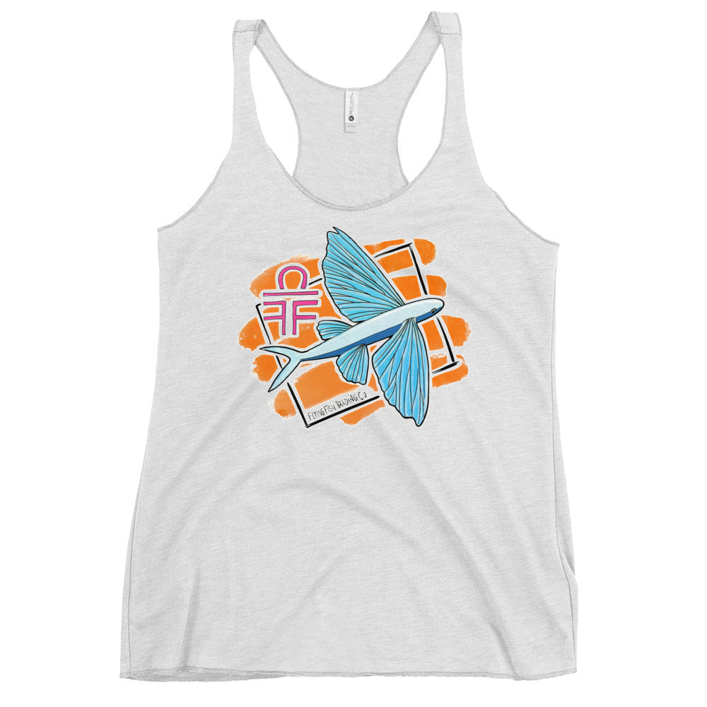 Women's Flying Fish Sketch Singlet