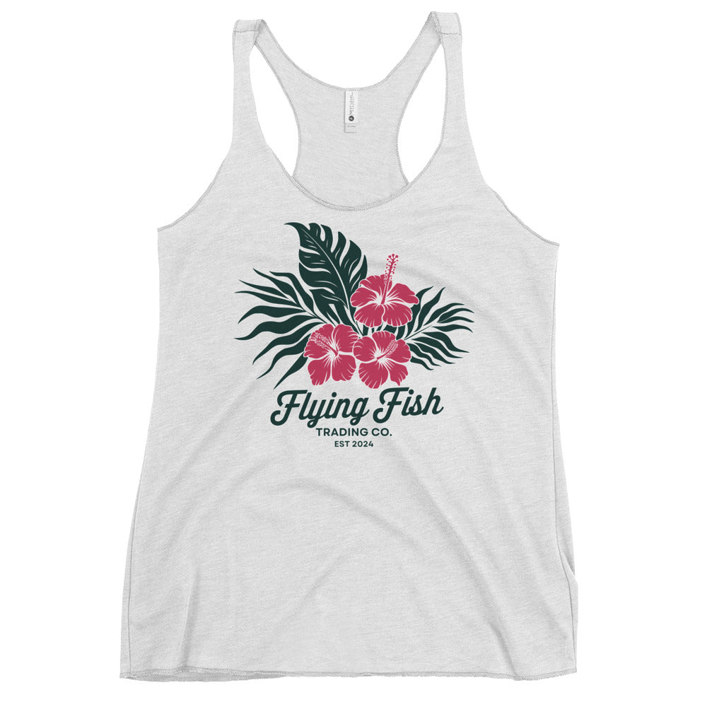 Women's Hibiscus Singlet