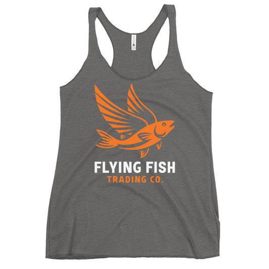 Women's Orange Flying Fish Singlet