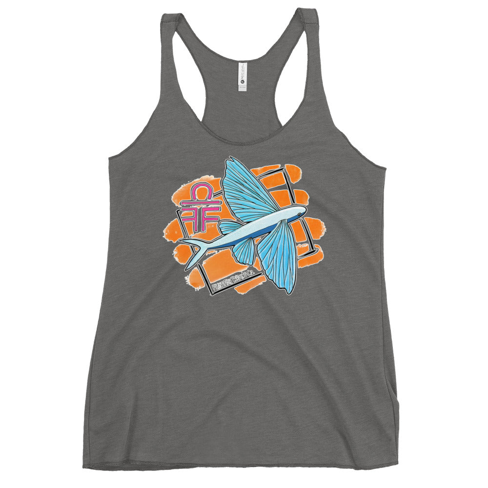 Women's Flying Fish Sketch Singlet