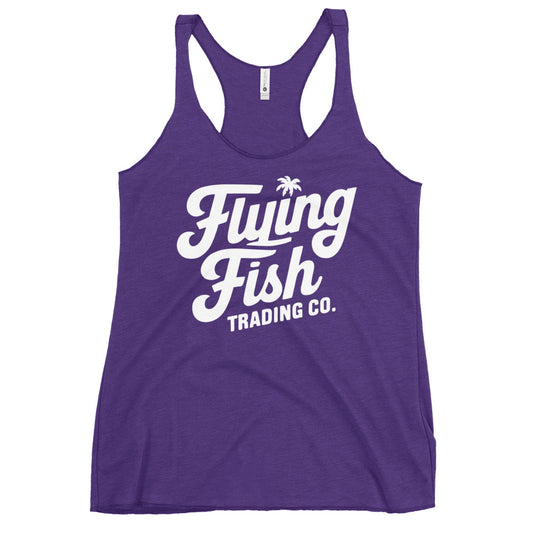 Women's FFTC White Logo Singlet