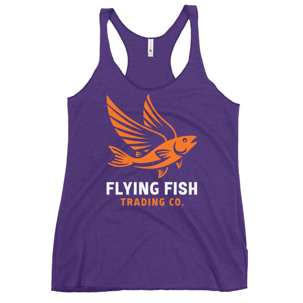 Women's Orange Flying Fish Singlet