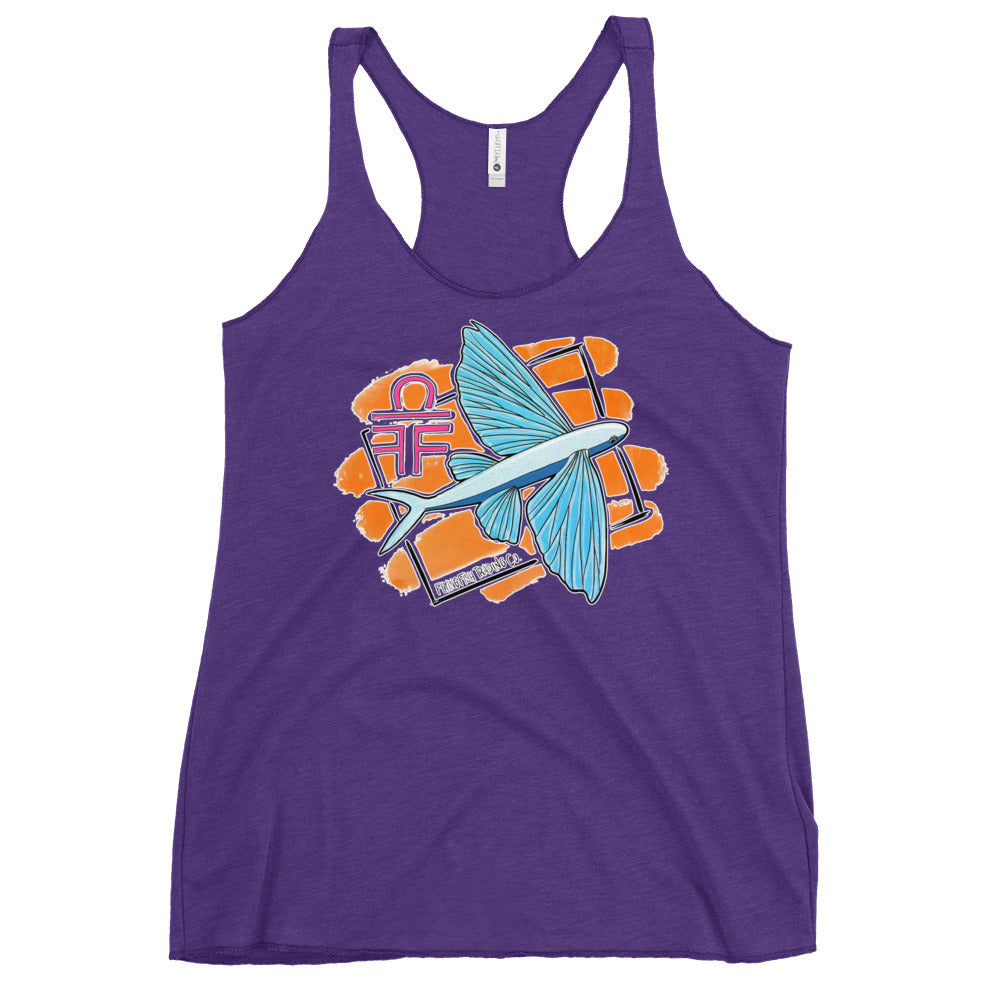 Women's Flying Fish Sketch Singlet